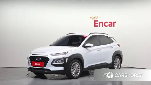Hyundai Kona 2019 Белый из Кореи