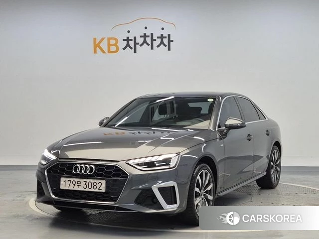 Audi A4 (B9) 2023 Серый из Кореи