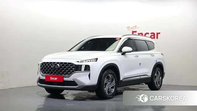 Hyundai The New Santa Fe 2023 Белый из Кореи