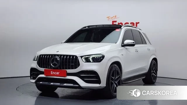Mercedes-Benz GLE-Class W167 2021 Белый из Кореи