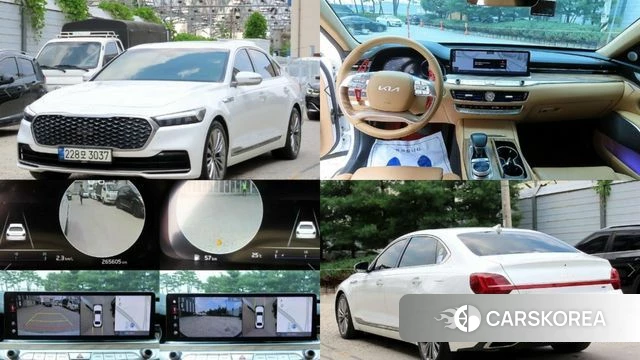 Kia The New K9 2nd generation 2021 Белый из Кореи