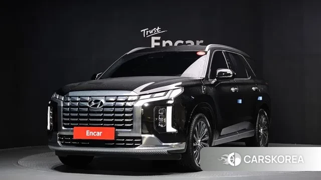 Hyundai The New Palisade 2023 Черный из Кореи