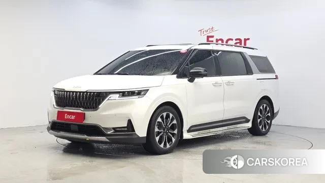 Kia Carnival 4th generation 2021 Белый из Кореи
