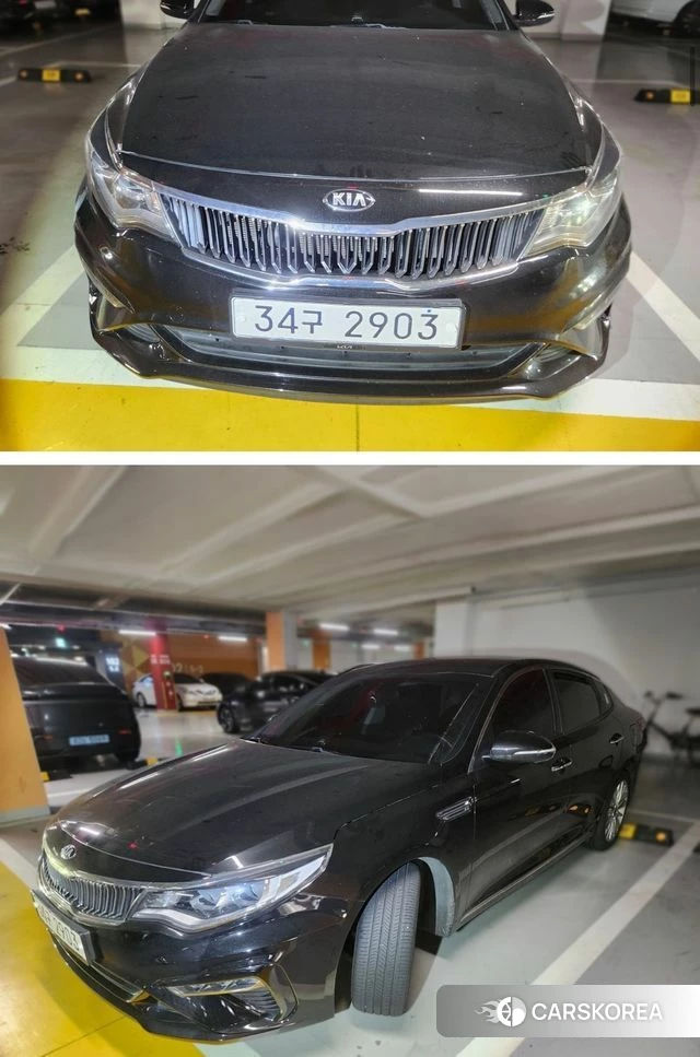 Kia The New K5 2nd generation 2018 Черный из Кореи
