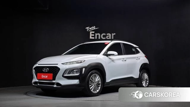 Hyundai Kona 2019 Белый из Кореи