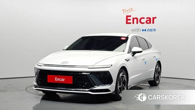 Hyundai Sonata D Edge Hybrid (DN8) 2025 Белый из Кореи