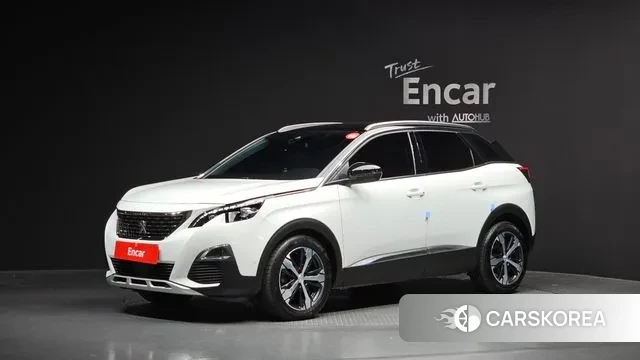 Peugeot 3008 second generation 2019 Белый из Кореи