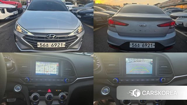 Hyundai The New Avante AD 2019 Серебристо-серый из Кореи