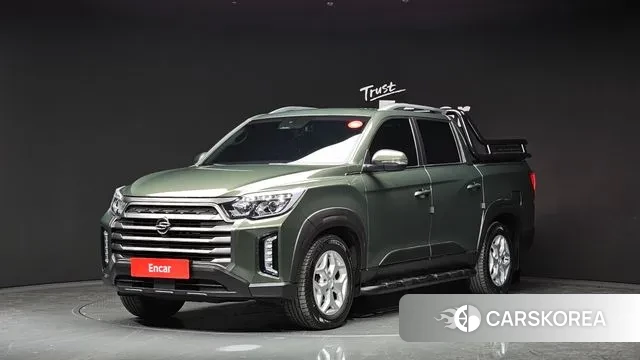 Ssangyong The New Rexton Sport 2022 Зеленый из Кореи