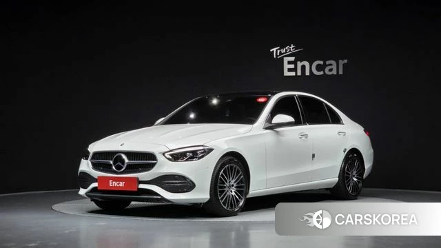Mercedes-Benz C-Class W206 2022 Белый из Кореи