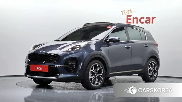 Kia Sportage The Bold 2018 Синий из Кореи
