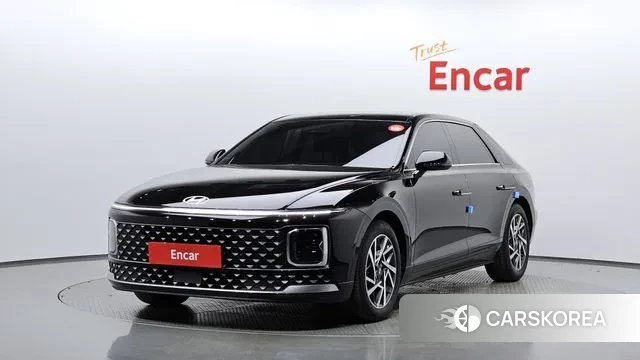 Hyundai Grandeur (GN7) 2023 Черный из Кореи