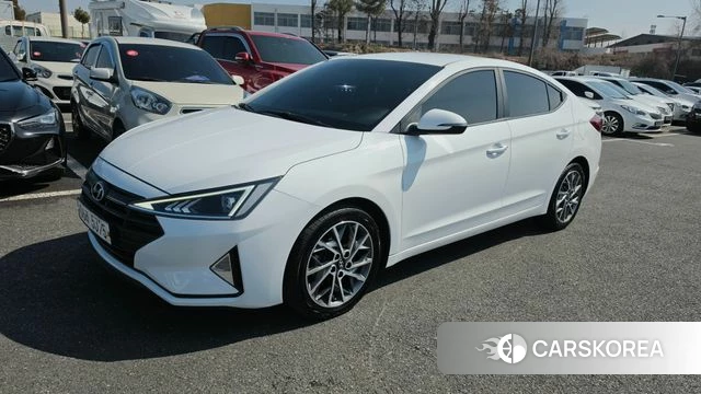 Hyundai The New Avante AD 2018 Белый из Кореи