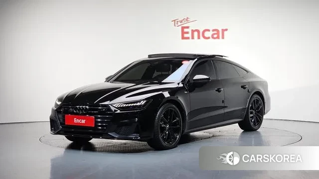 Audi A7 (4K) 2020 Черный из Кореи