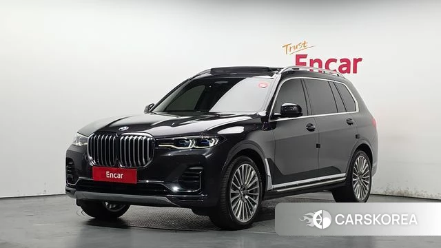BMW X7 (G07) 2022 Серый из Кореи