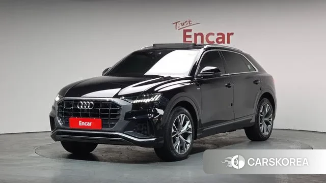 Audi Q8 (4M) 2020 Черный из Кореи