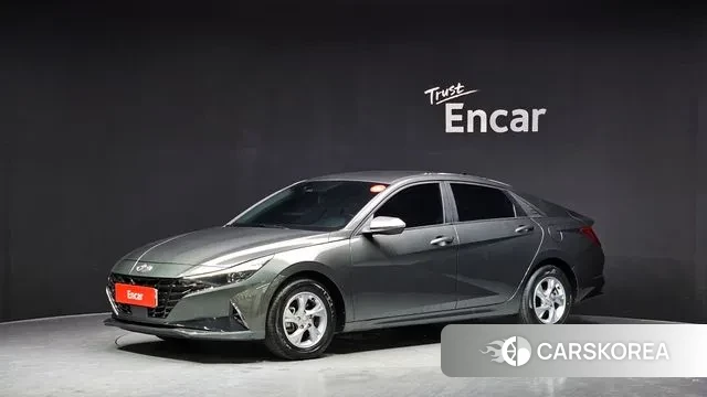 Hyundai Avante (CN7) 2021 Серый из Кореи