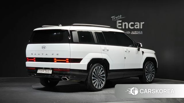 Hyundai Santa Fe (MX5) 2023 Белый из Кореи