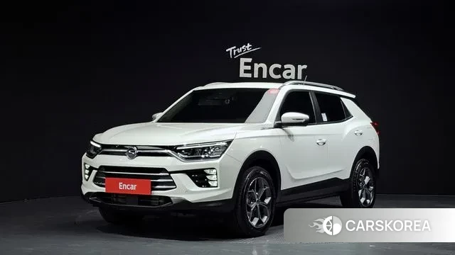 Ssangyong Beautiful Korando 2022 Белый из Кореи