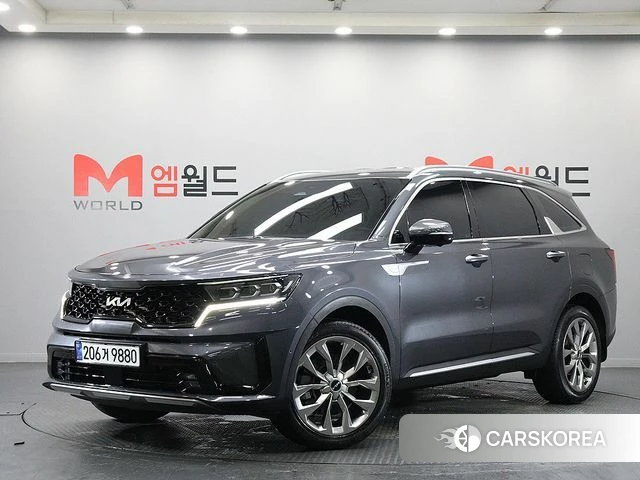 Kia Sorento 4th Generation 2023 Серый из Кореи