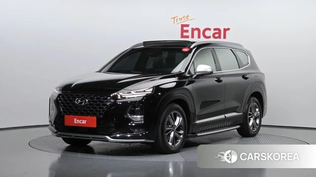 Hyundai Santa Fe TM 2018 Черный из Кореи