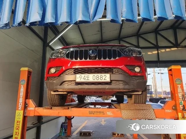 Ssangyong Rexton Sports Cannes 2019 Красный из Кореи