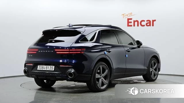 Genesis GV70 2021 Синий из Кореи