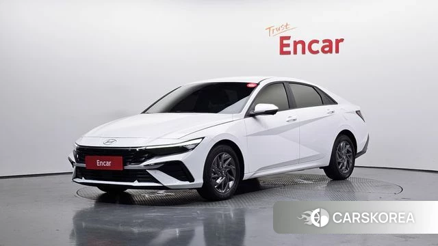 Hyundai The New Avante (CN7) 2023 Белый из Кореи