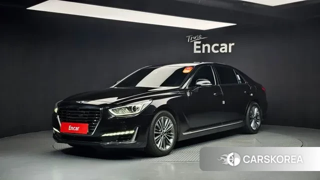 Genesis EQ900 2018 Черный из Кореи