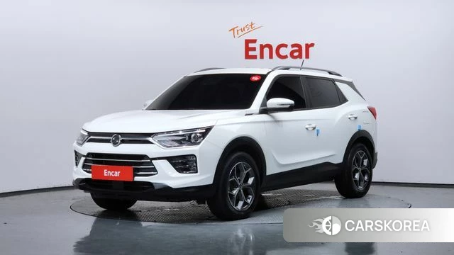 Ssangyong Beautiful Korando 2020 Белый из Кореи