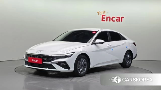 Hyundai The New Avante (CN7) 2025 Белый из Кореи