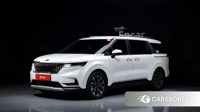 Kia Carnival 4th generation 2021 Белый из Кореи