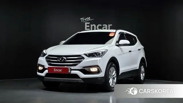 Hyundai Santa Fe The Prime 2018 Белый из Кореи