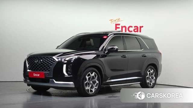 Hyundai Palisade 2021 Черный из Кореи