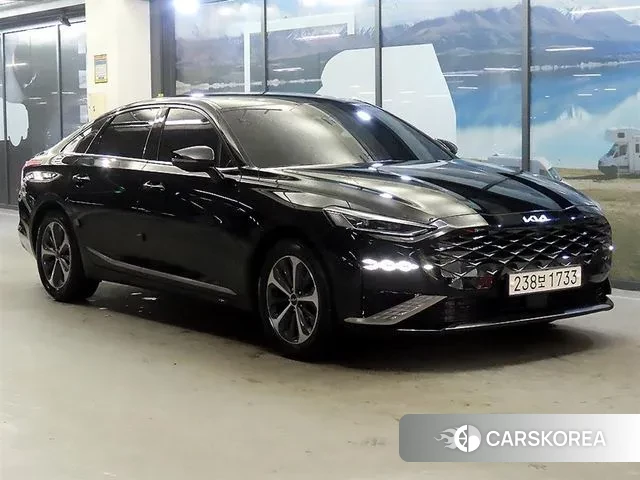 Kia K8 Hybrid 2023 Черный из Кореи