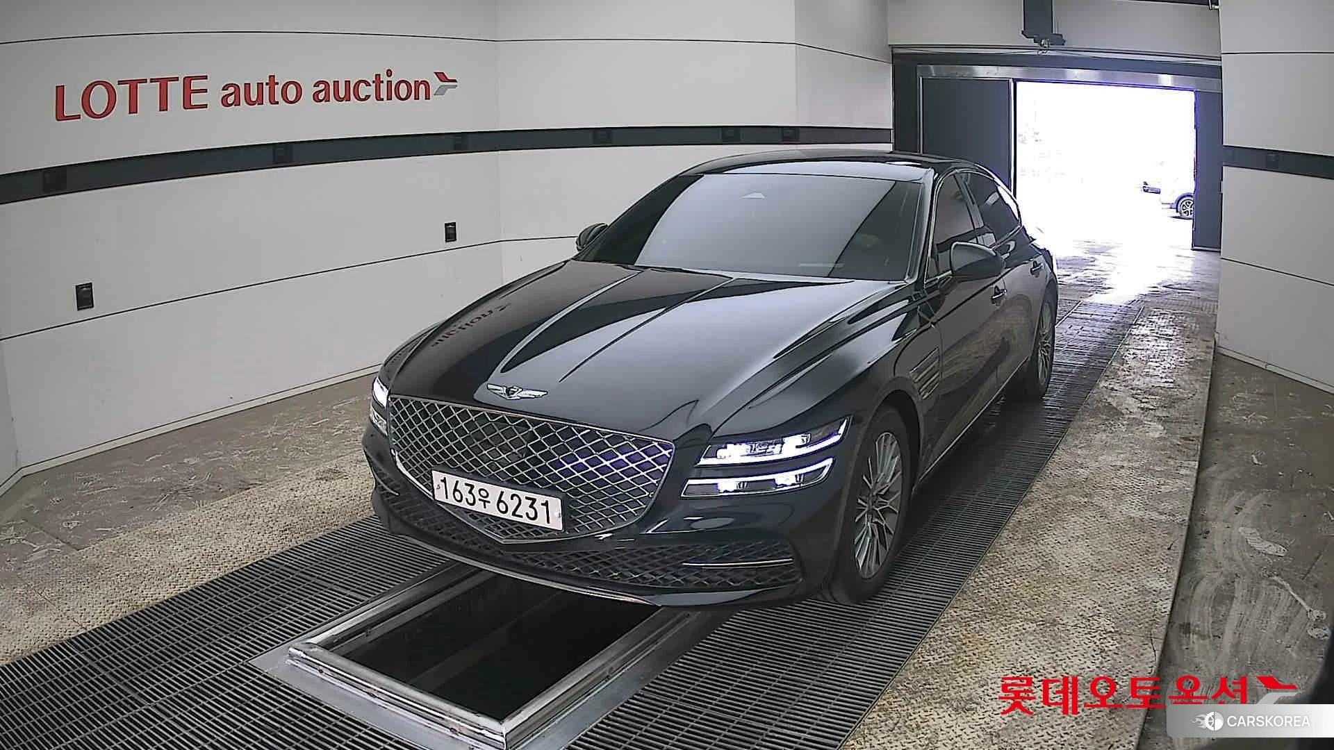 Hyundai G80 2023 Черный из Кореи