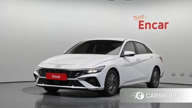 Hyundai The New Avante (CN7) 2023 Белый из Кореи