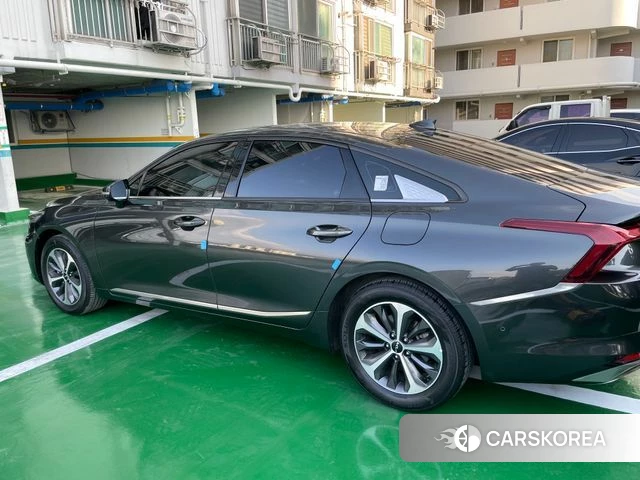 Kia K8 Hybrid 2022 Серый из Кореи