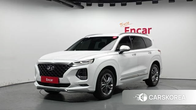 Hyundai Santa Fe TM 2018 Белый из Кореи