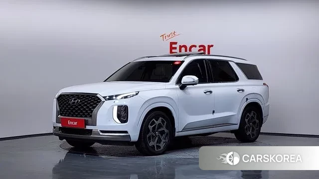 Hyundai Palisade 2021 Белый из Кореи