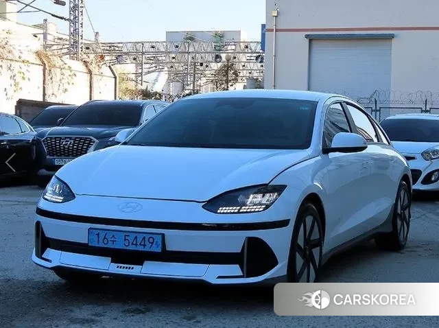 Hyundai Ionic 6 2022 Белый из Кореи