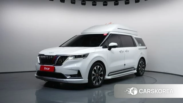 Kia Carnival 4th generation 2021 Белый из Кореи