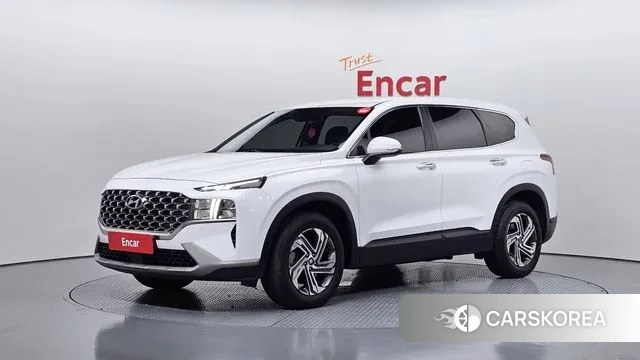 Hyundai The New Santa Fe 2022 Белый из Кореи