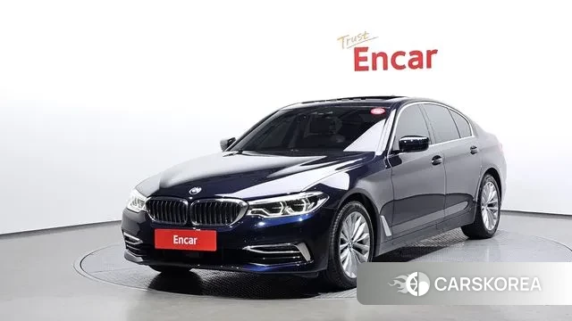 BMW 5 Series (G30) 2020 Синий из Кореи