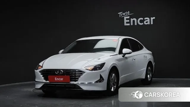 Hyundai Sonata (DN8) 2019 Белый из Кореи