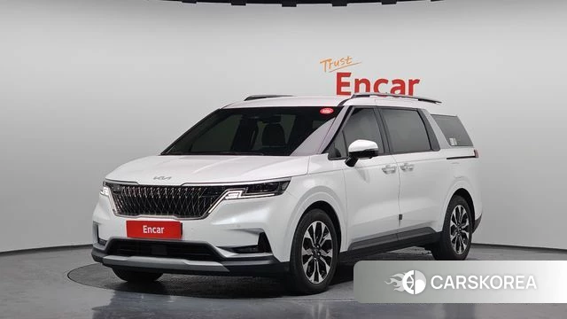 Kia Carnival 4th generation 2021 Белый из Кореи