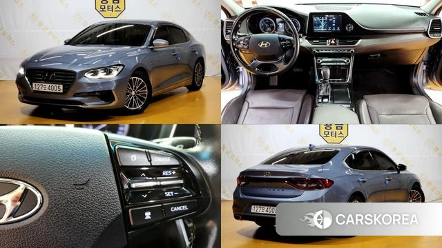 Hyundai Grandeur IG Hybrid 2018 Цвет галактики из Кореи