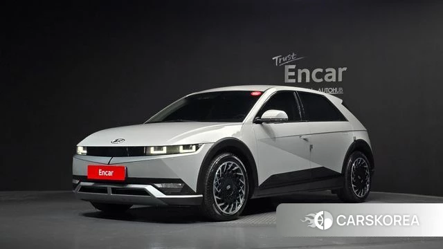 Hyundai Ionic 5 2022 Серебристо-серый из Кореи