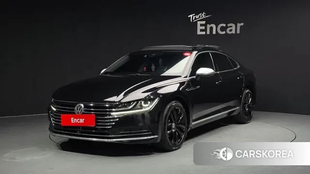 Volkswagen Arteon 2019 Черный из Кореи