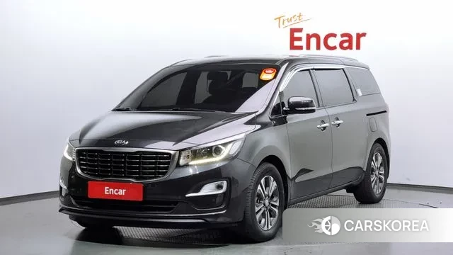 Kia The New Carnival 2018 Черный из Кореи